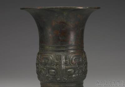 图片[4]-Zun wine vessel  with inscription “Ya qin” dedicated to Fu Yi, late Shang dynasty, c. 13th-11th century BCE-China Archive